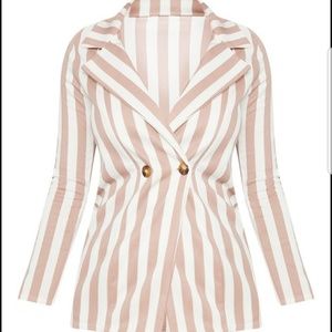 Striped blazer